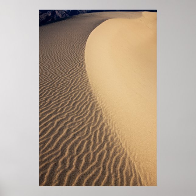 Poster Dunes de la vallée de la Californie (Devant)
