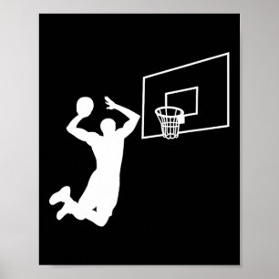 Poster Dunk Bysketbyll joueur Slam Dunk Byller Bysketbyll