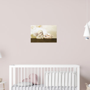 Poster Duo Angélique : Bichon Sourire & Nuage Bao Bao
