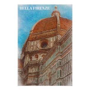 Poster ** DUOMO Church AP12 Firenze Florence Italie Poste