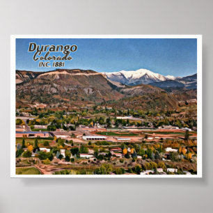 POSTER DURANGO COLORADO