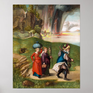 Poster Dürer - Loth et ses filles