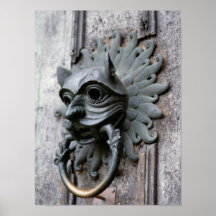 Poster Durham Cathédrale Sanctuaire Knocker