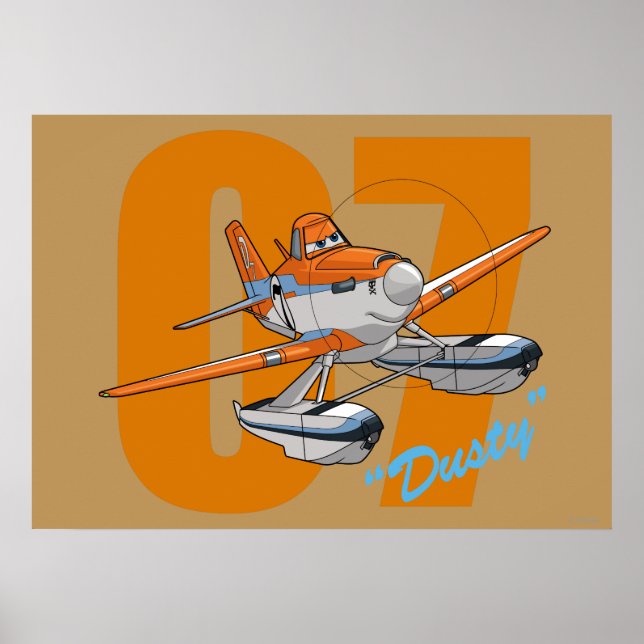 Poster Dusty Character Art (Devant)