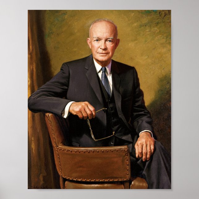Poster Dwight D. Eisenhower (Devant)
