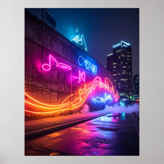 Poster Dynamic City Wall Art