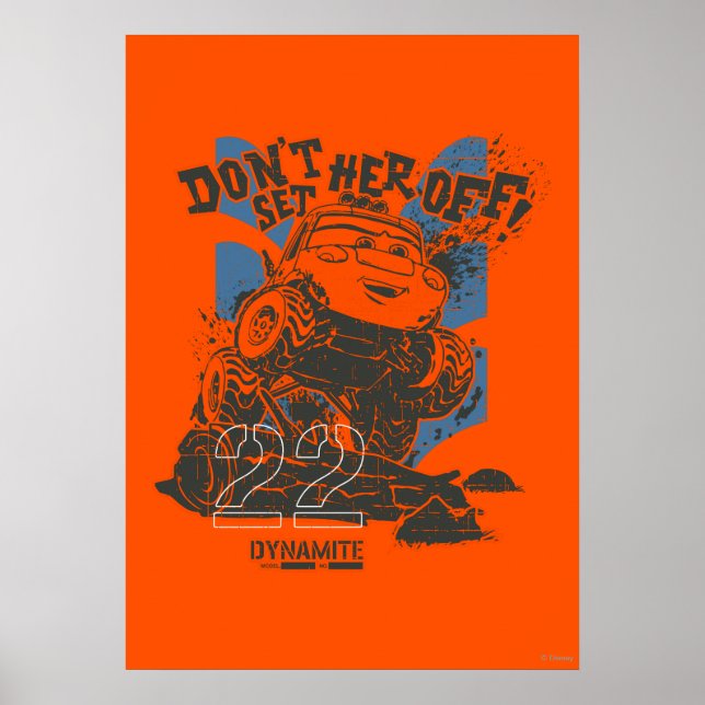 Poster Dynamite ne l'éteins pas ! (Devant)