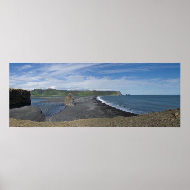 Poster Dyrhólaey (Devant)