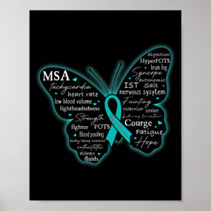 Poster Dysautonomia Sensibilisation POTS HyperPOTS NCS Mo