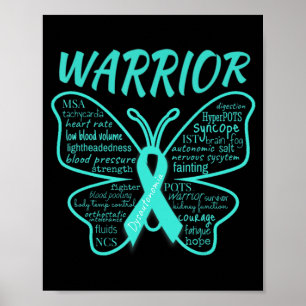 Poster Dysautonomia Sensibilisation POTS HyperPOTS NCS Wa