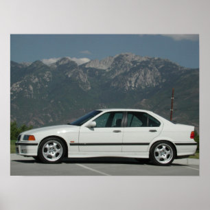 Poster E36 M3 Sedan