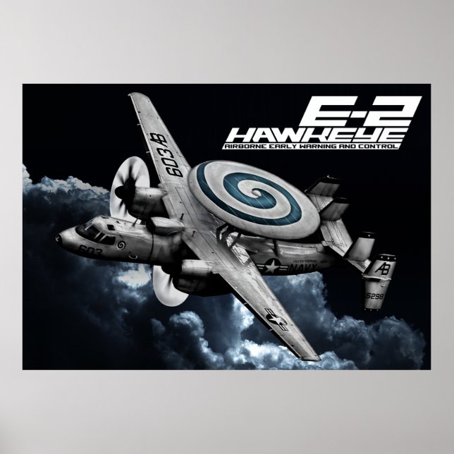 Poster E-2 Hawkeye (Devant)