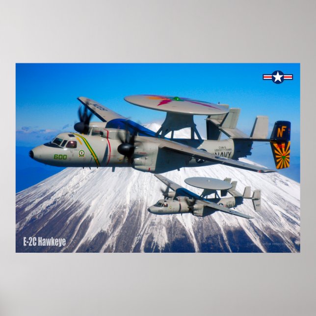 POSTER E-2C HAWKEYE (Devant)