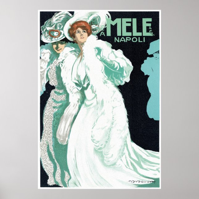 Poster E. A. Mele & co. Napoli (Devant)