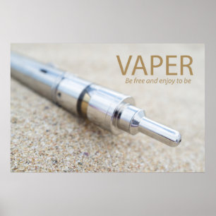 Poster E-cig et vapeurs