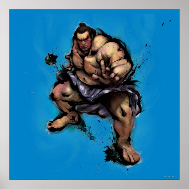 Poster E. Honda Stance (Devant)