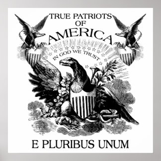 Poster E Pluribus Unum