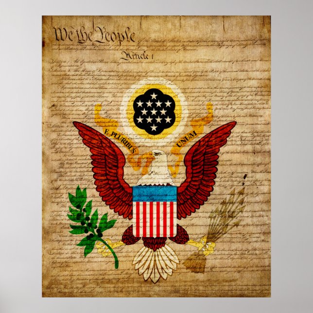 Poster E Pluribus Unum (Devant)