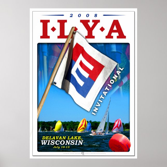 Poster E Race 2008 "clean" print (Devant)