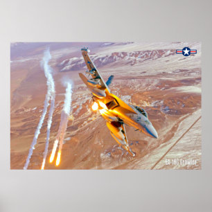 POSTER EA-18G GROWLER