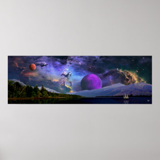 Poster Eage de la mer