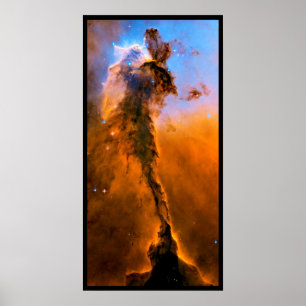 Poster Eagle Nebula Stellar Spire NASA Hubble Space Photo