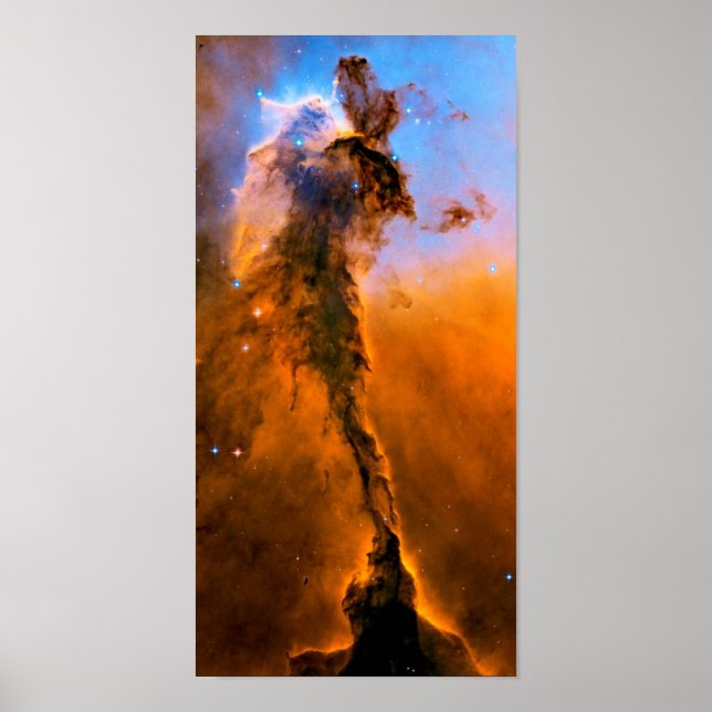 Poster Eagle Nebula Stellar Spire NASA Hubble Space Photo (Devant)