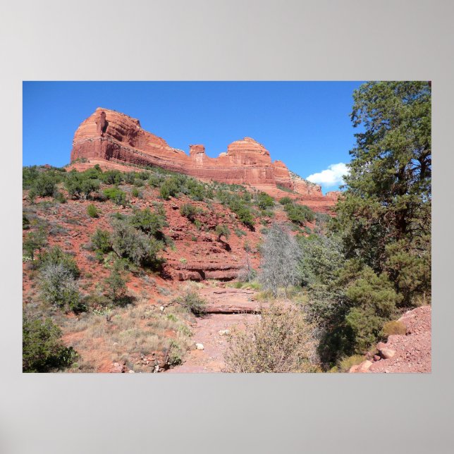 Poster Eagle Rock II Sedona Arizona Photographie de voyag (Devant)