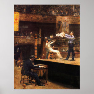 Poster Eakins - Entre Les Arènes 1899