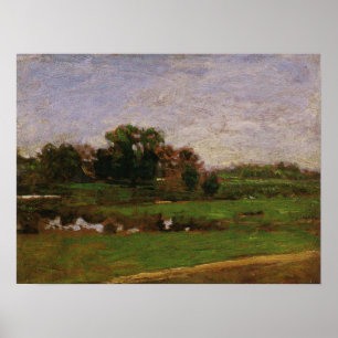 Poster Eakins - Étude pour The Meadows