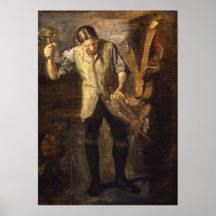 Poster Eakins - Étudier La Ruée