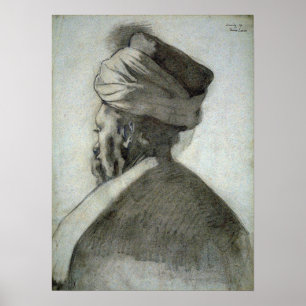 Poster Eakins - Homme au turban