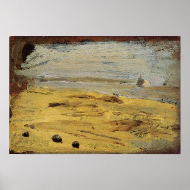 Poster Eakins - Rive Du Delaware, Filets De Pêche (Devant)