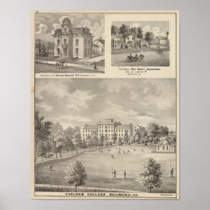Poster Earlham College, Richmond