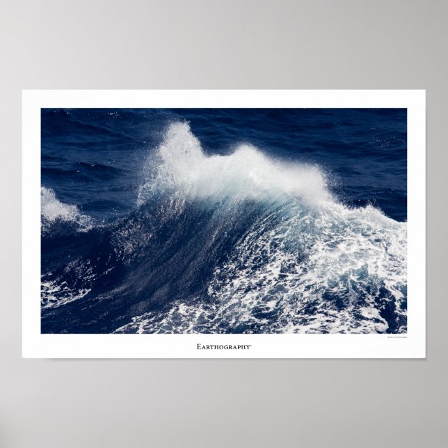 Poster Earthographie Oceana 6300 (Devant)
