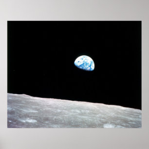 Poster Earthrise de lune