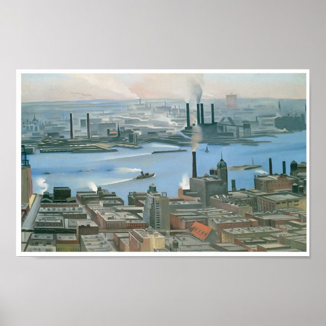 Poster East River (Devant)
