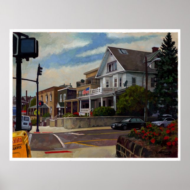 Poster East Wind Over Weehawken 2013 par Stephen Gardner (Devant)