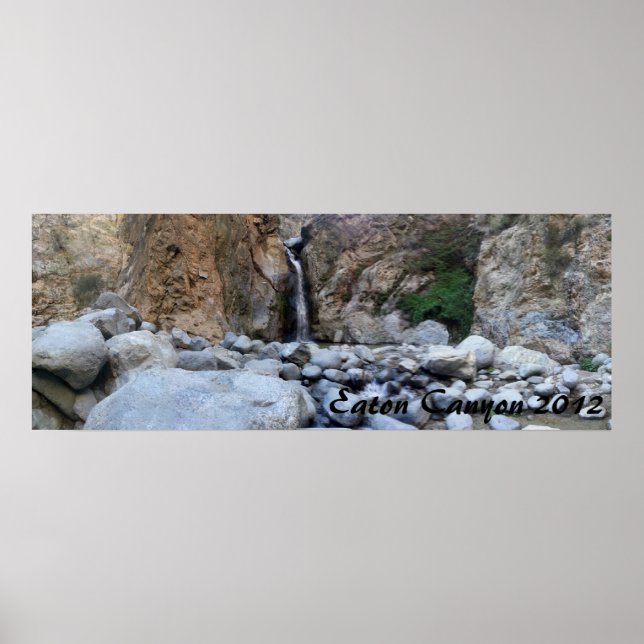Poster Eaton Canyon 2012 (Devant)
