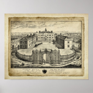 Poster Eaton Hall English Country House Imprimer 1