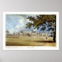 Eaton Hall, Entrée Front, du "Repo" d'Ackermann