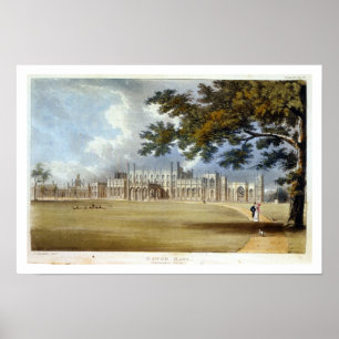 Poster Eaton Hall, ravissent avant, Repo d'Ackermann du '