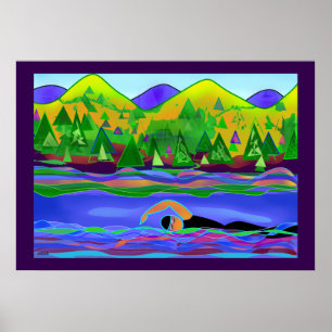 Poster Eau libre soloe