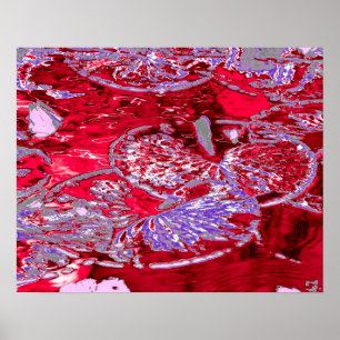 POSTER EAU LILY POND