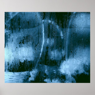 POSTER EAU VERTE HUMIDE