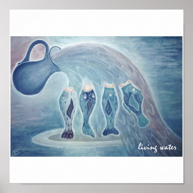 Poster eau vive (Devant)