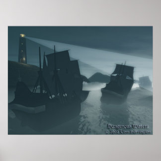 Poster Eaux dangereuses