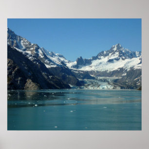 Poster Eaux glaciaires de l'Alaska
