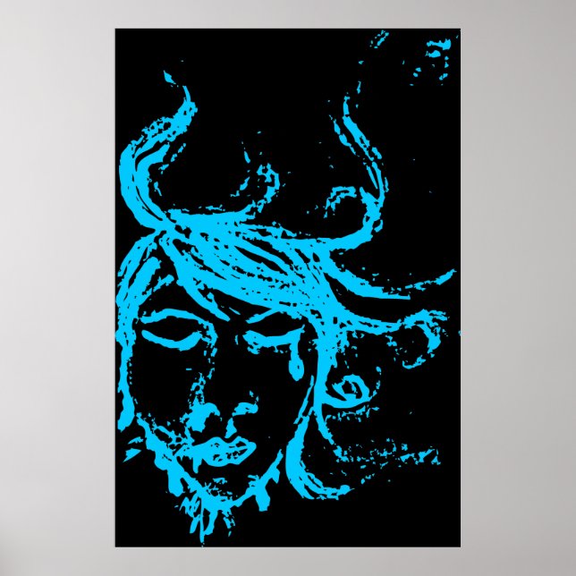 Poster eaux sombres (Devant)