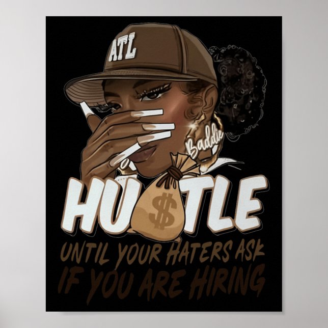 Poster Ébranler jusqu'à ce que vos haïrs demandent si vou (Devant)